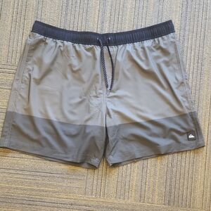 Quiksilver Grayish Green Swim Shorts